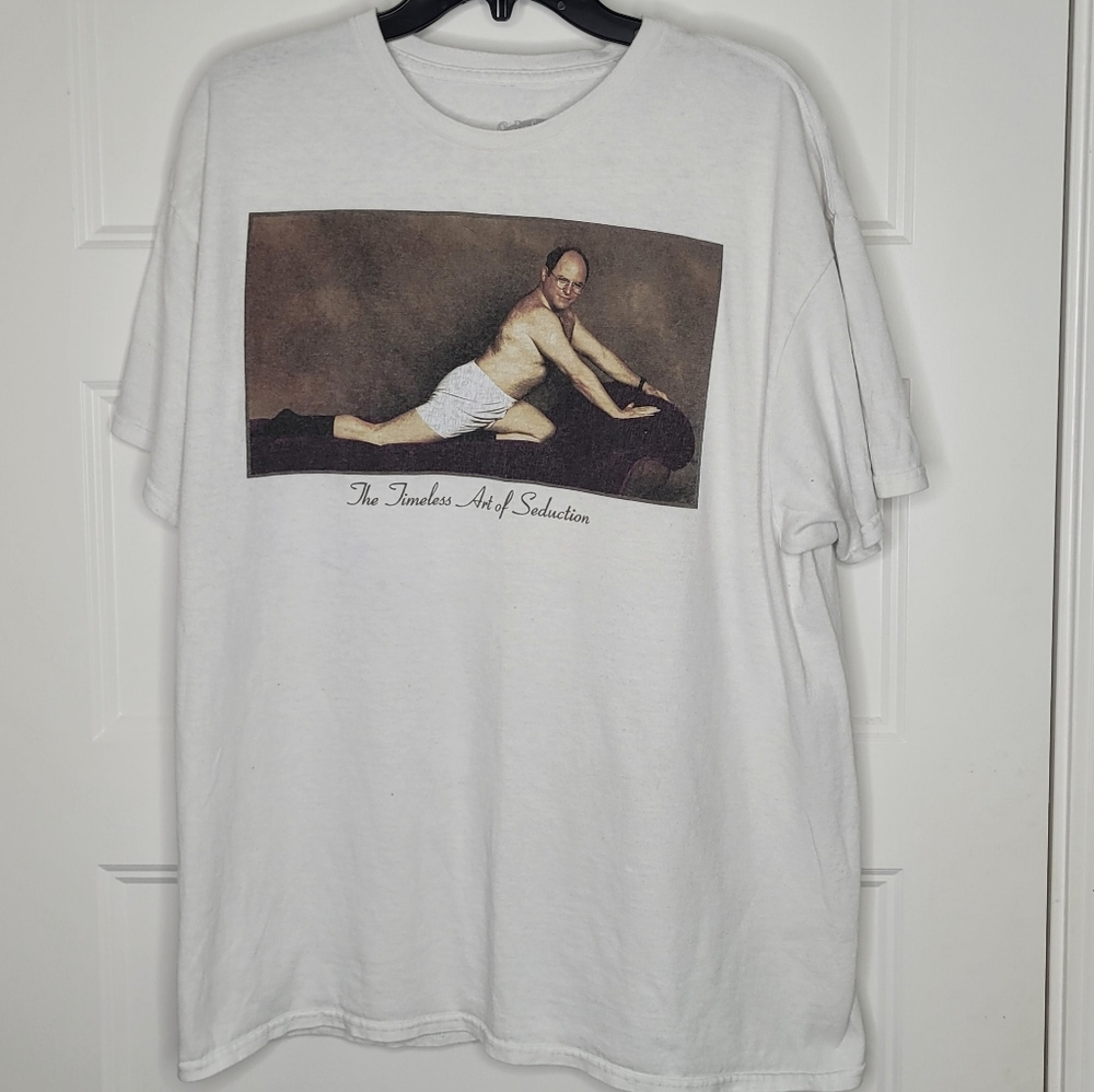 Seinfeld The Timeless Art of Seduction scene with George Costanza Size XL
